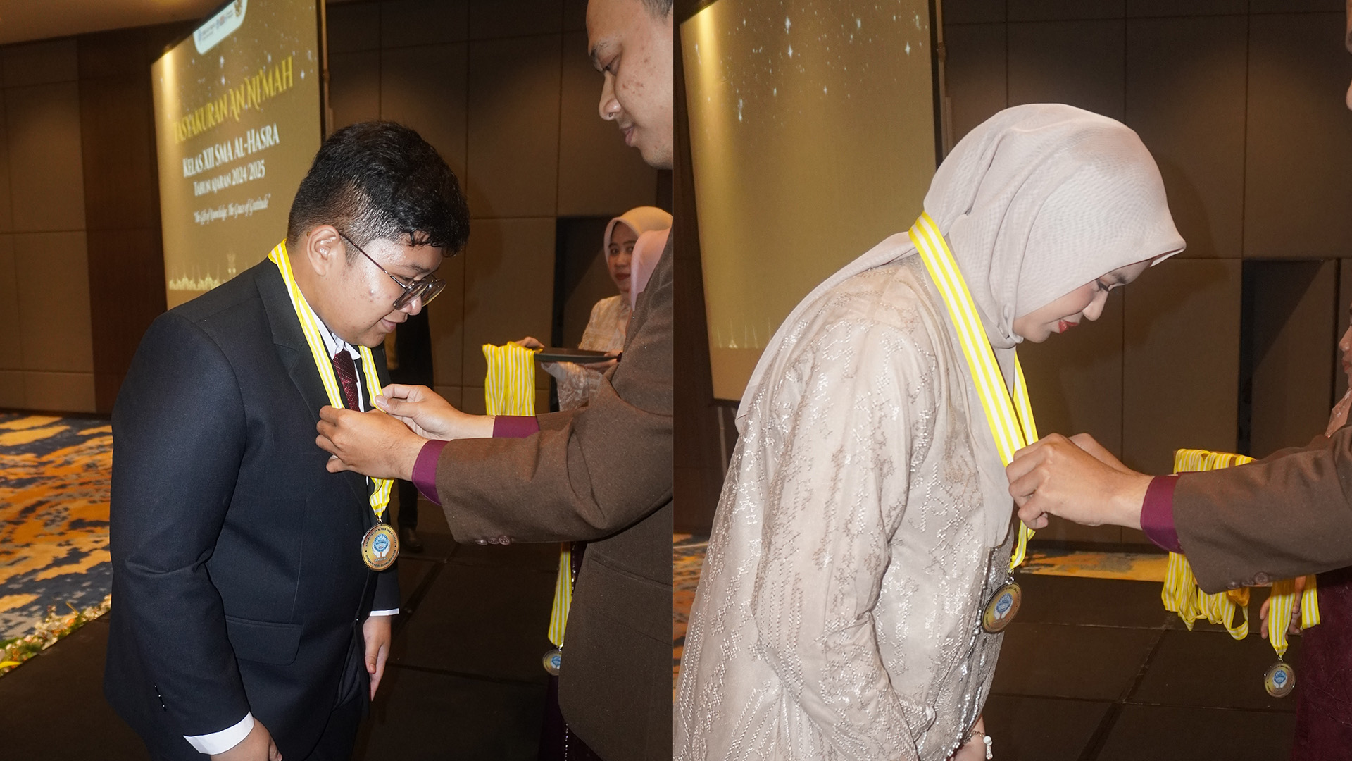 Pengalungan Medali Tasyakuran An Ni'mah
